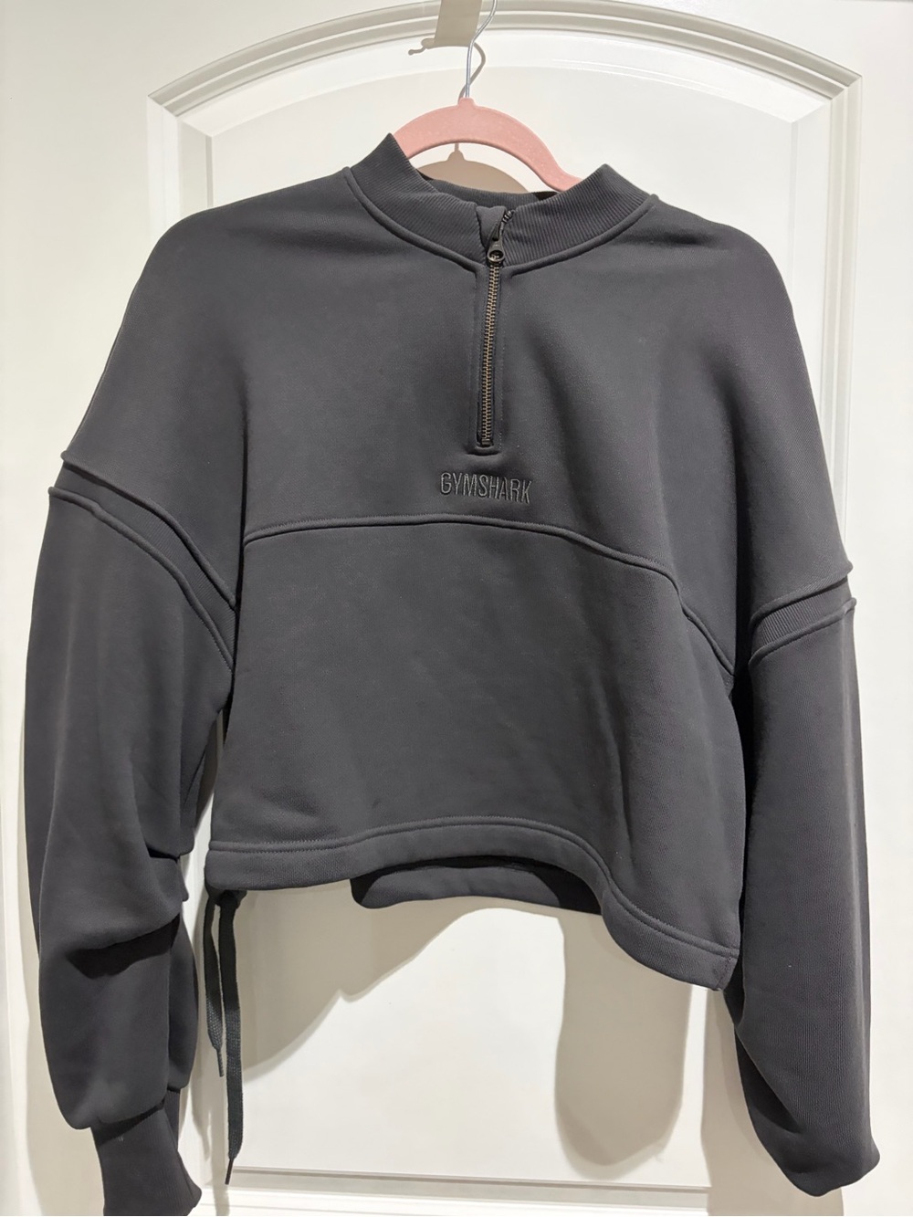 Gymshark Women's Cropped Half-Zip Sweatshirt